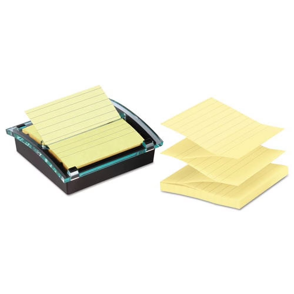 Black 4 x 4 Self-Stick Notes Dispenser S593673