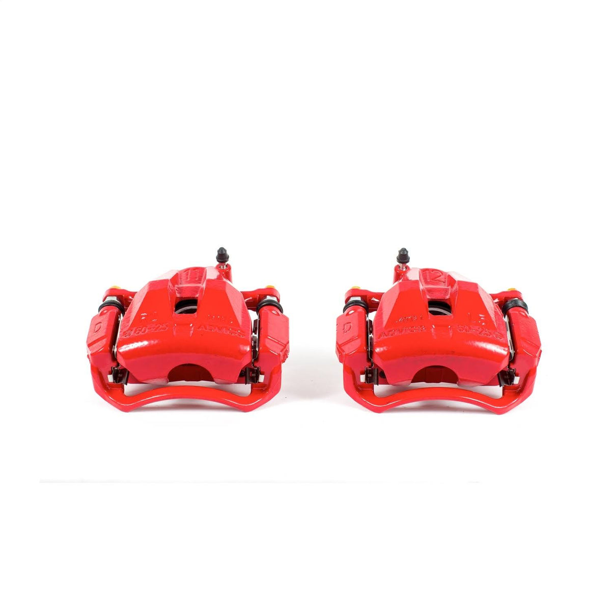 Red Front Brake Calipers J719