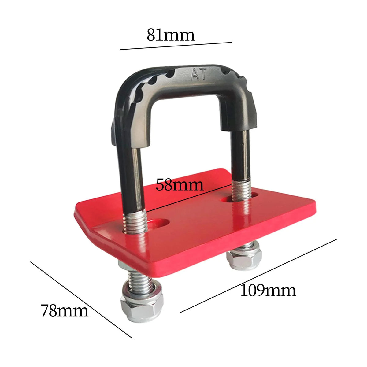 Red Hitch Tightener Anti Rattle Stabilizer F52971