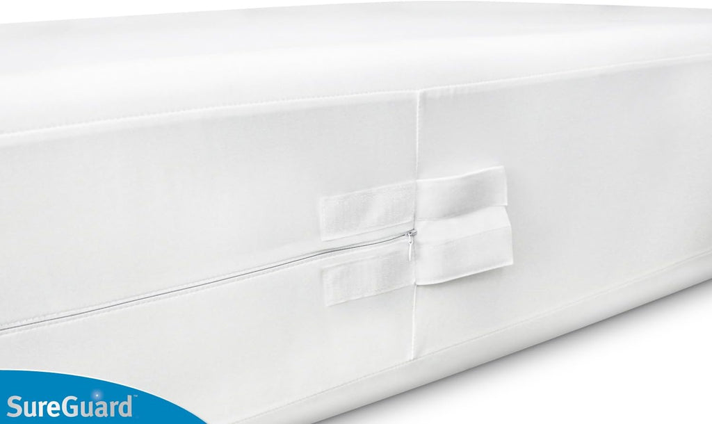 Split King Size 100% Waterproof Zippered Box Spring Encasement Pack W933