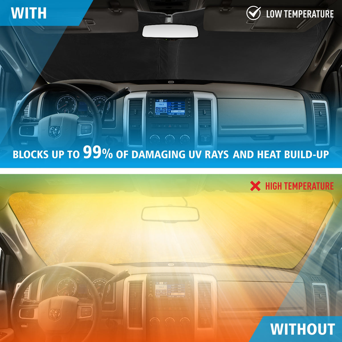 Windshield Sun Shade O8678