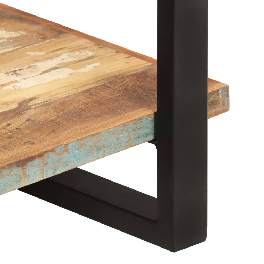 4-Tier Solid Reclaimed Wood Bookcase D602119
