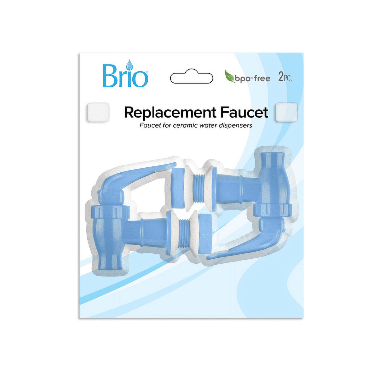 Blue B.P.A.-Free Replacement Valve 2 Pack I43235