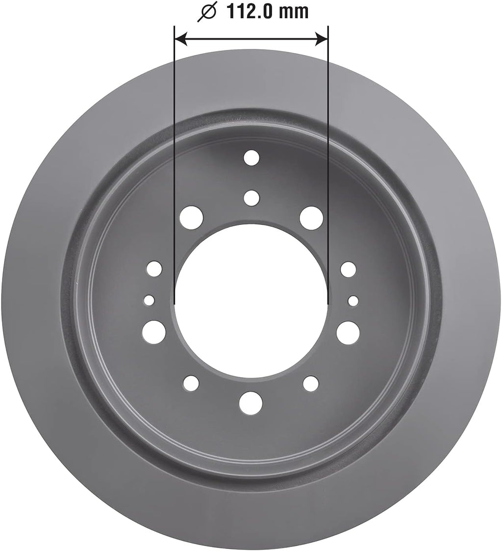 Pack of 2 Rear Brake Rotor I4886