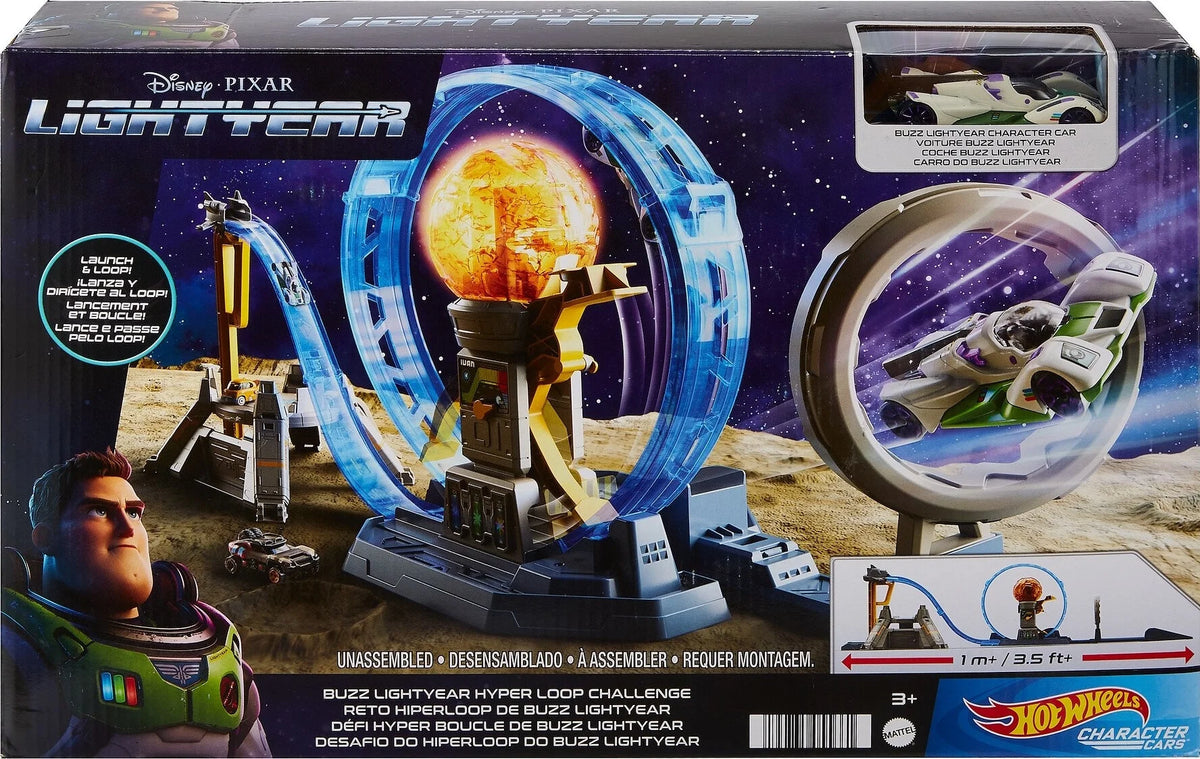 Hot Wheels Buzz Lightyear Hyper Loop Challenge Playset O503322