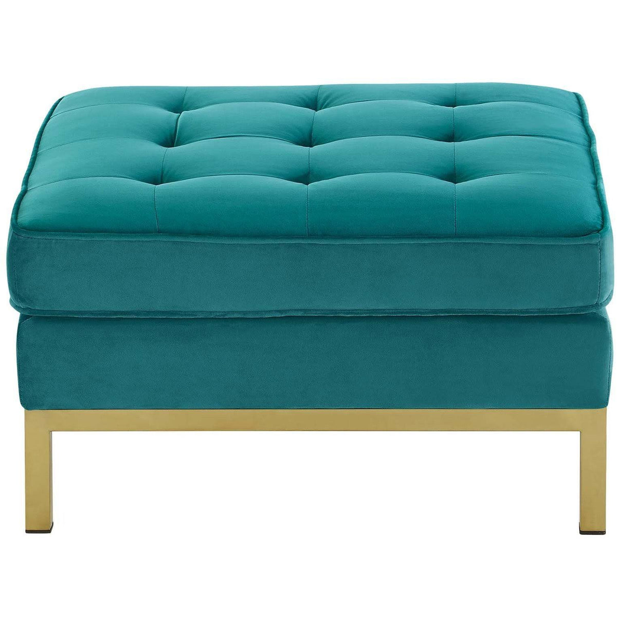 Velvet Ottoman J902