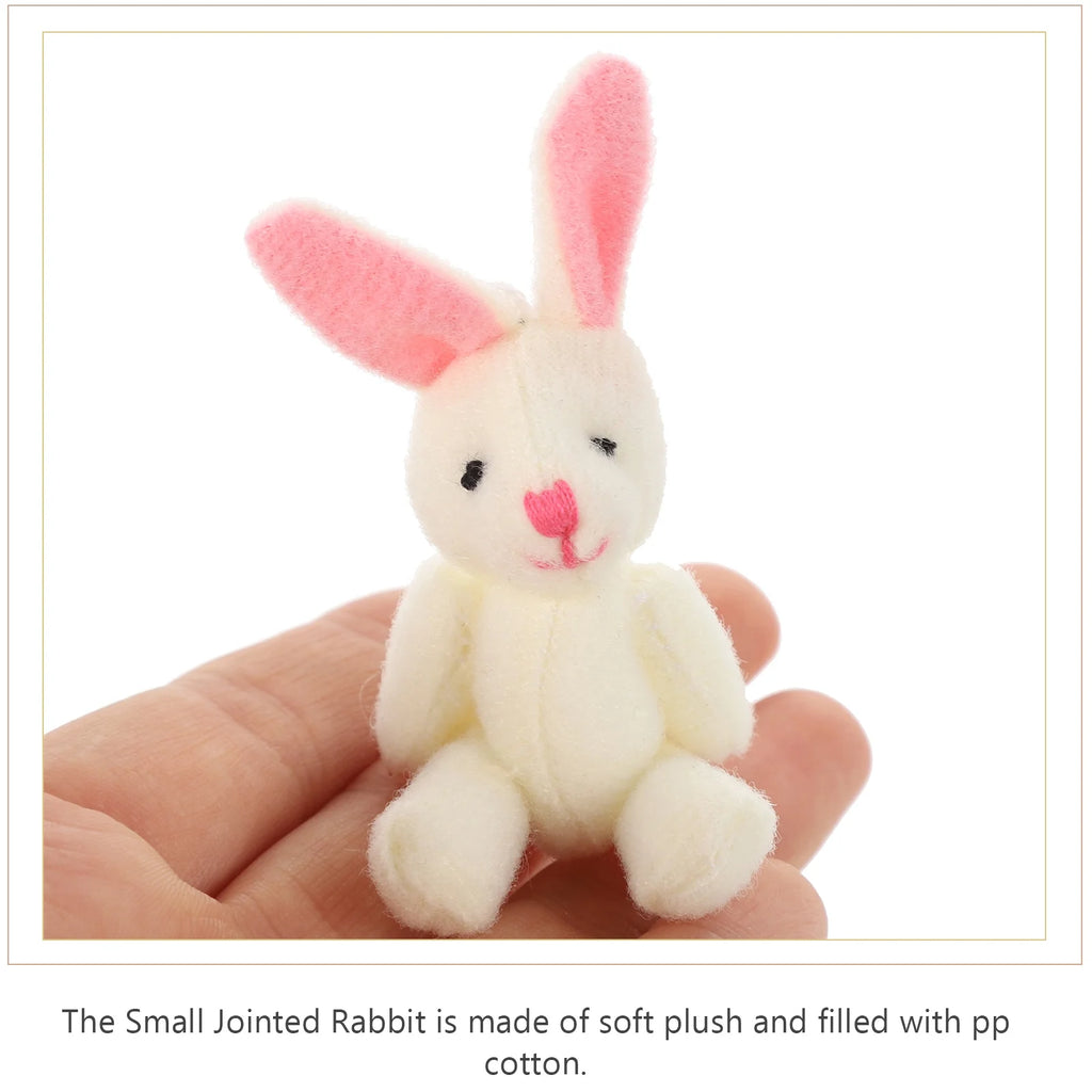 30 Pcs Mini Bunny Plush Toy Kawaii Plush C3367