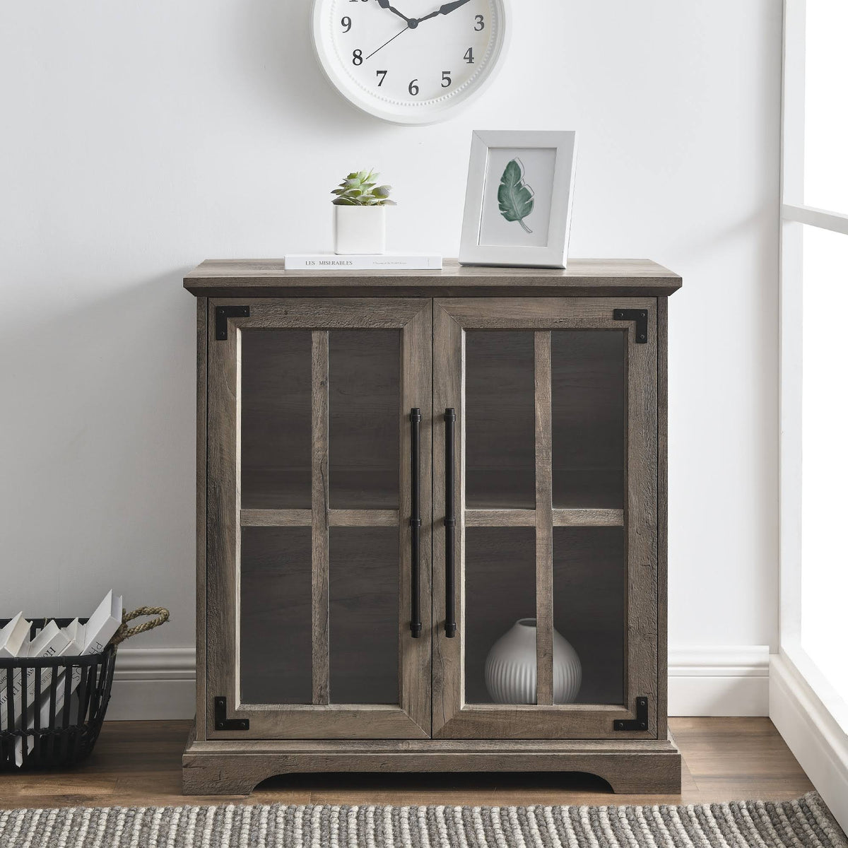 Farmhouse 2-Door Accent Cabinet S3872