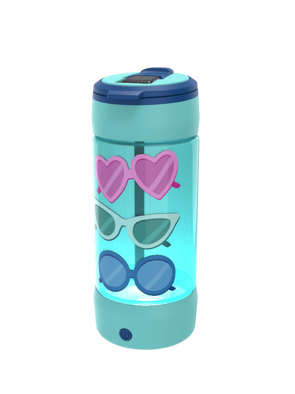 4-Pack 16 oz Pop Lights Water Bottles X6887