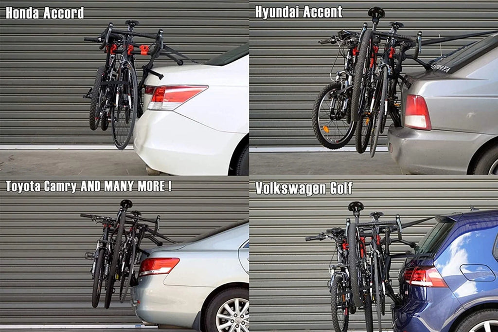 3-Bike Trunk-Mount Bicycle Rack for Car SUV G573
