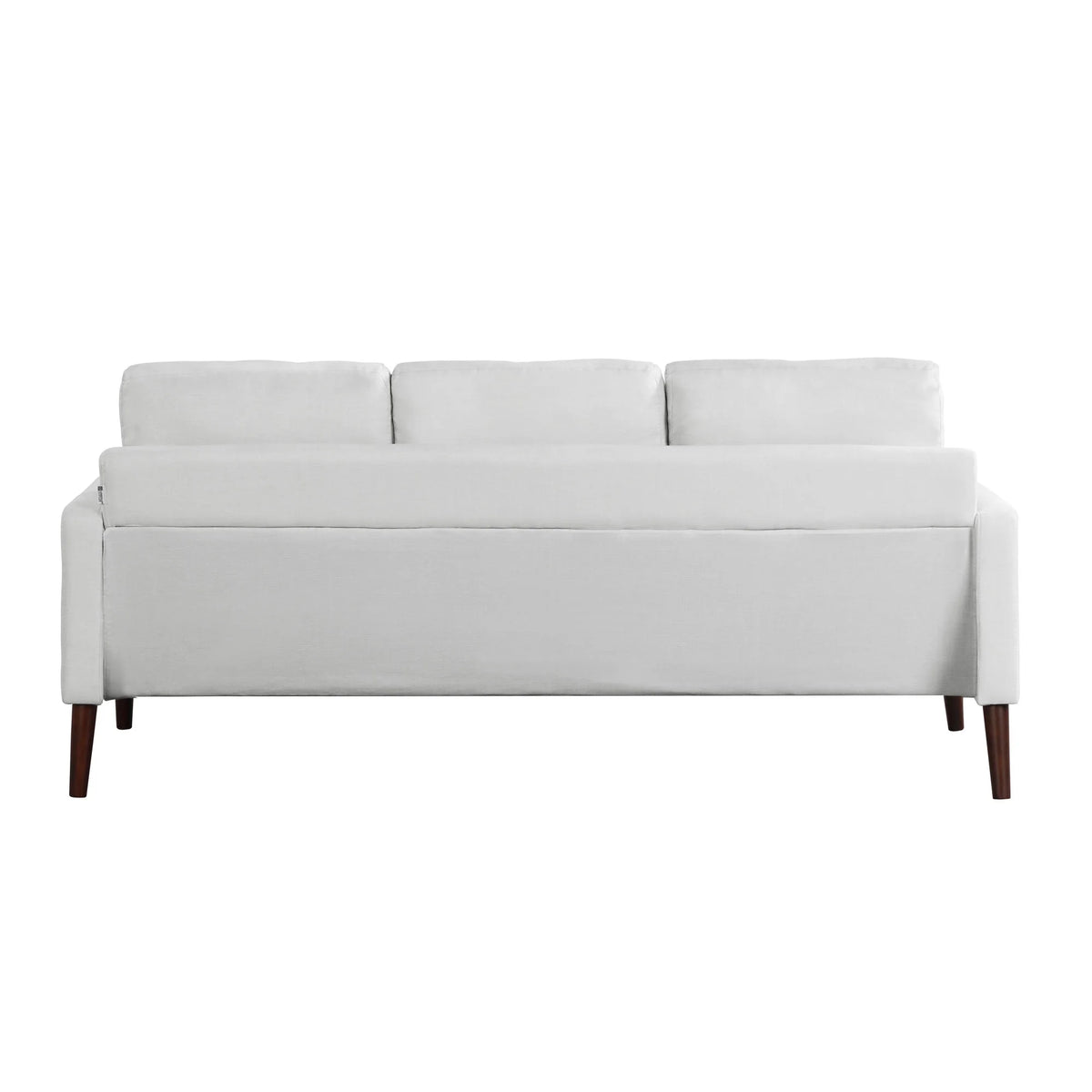 Gray Upholstery Sofa with Side Pocket and USB Power V670047