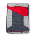 Red Double Wide Hooded Rectangular Sleeping Bag Z69314