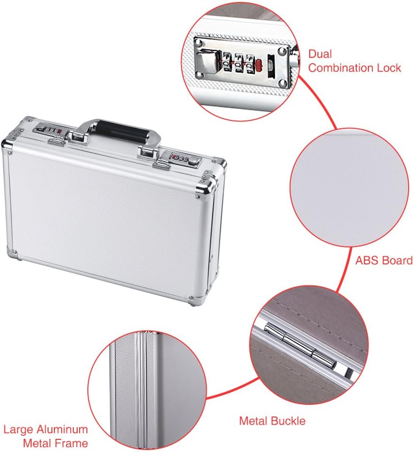 Silver Aluminum Hard Case U441692