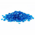 Turquoise Landscape Fire Glass W382