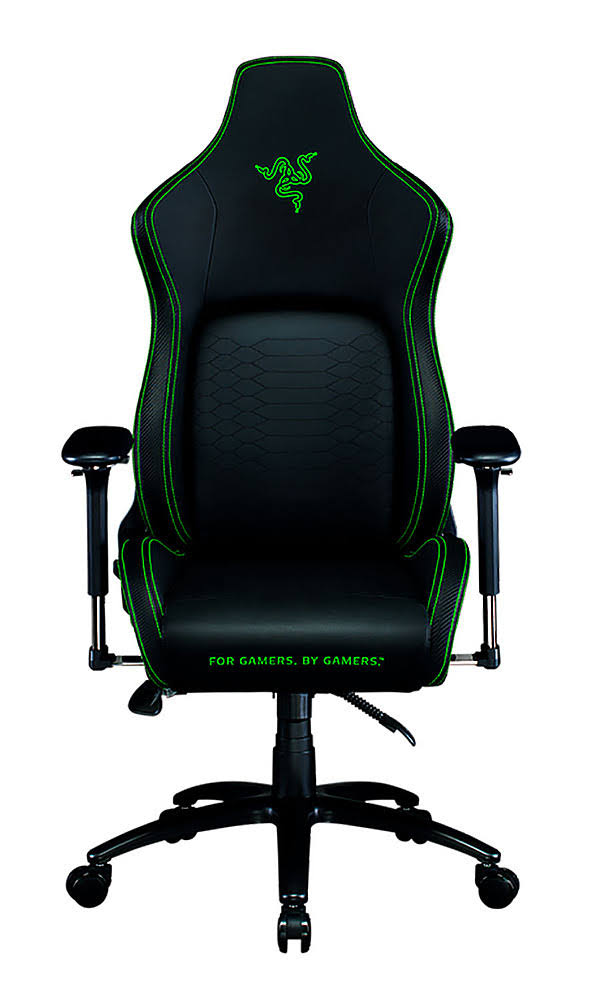 Black/Green Ergonomic Gaming Chair N34190