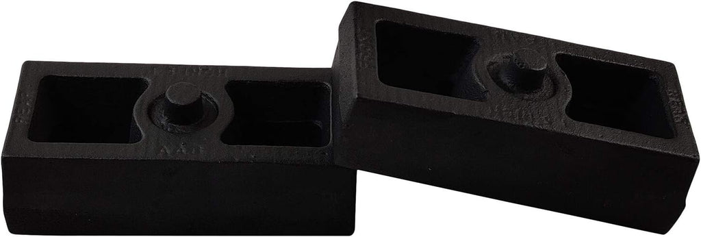 2WD/ 4WD 1.5 Rear Suspension Lift Cast Iron Blocks with 10 Round Leaf Spring Axle U Bolts C95050
