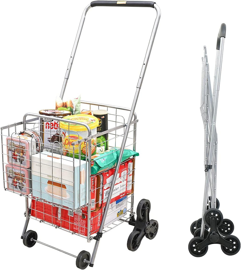 Collapsible Utility Cart with Wheels, 66 LBS Capacity T628839