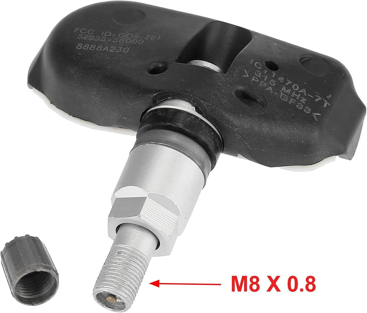 4pcs 315MHz TPMS Sensor Tire Pressure Monitoring System B12050