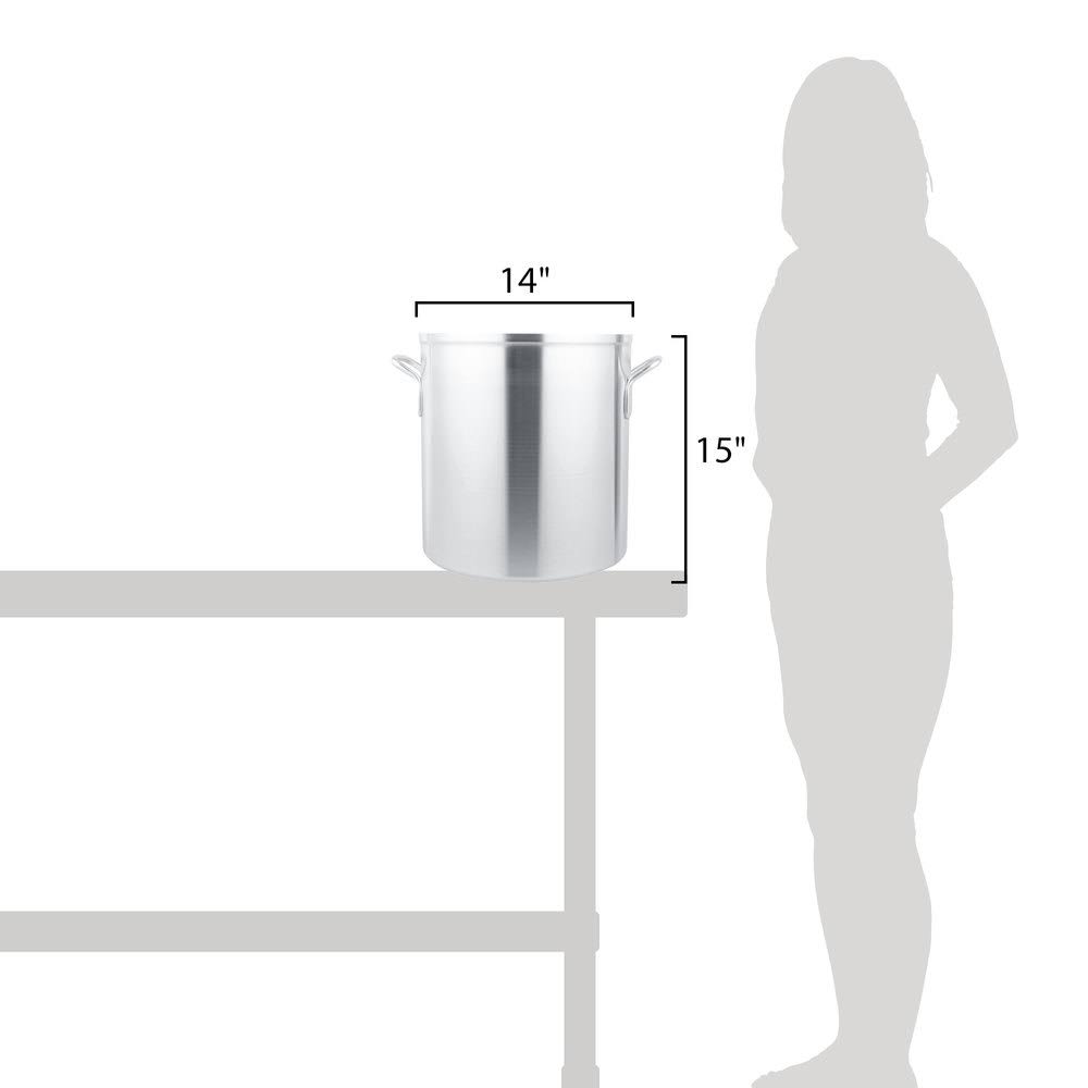 40 qt. Aluminum Stock Pot G272