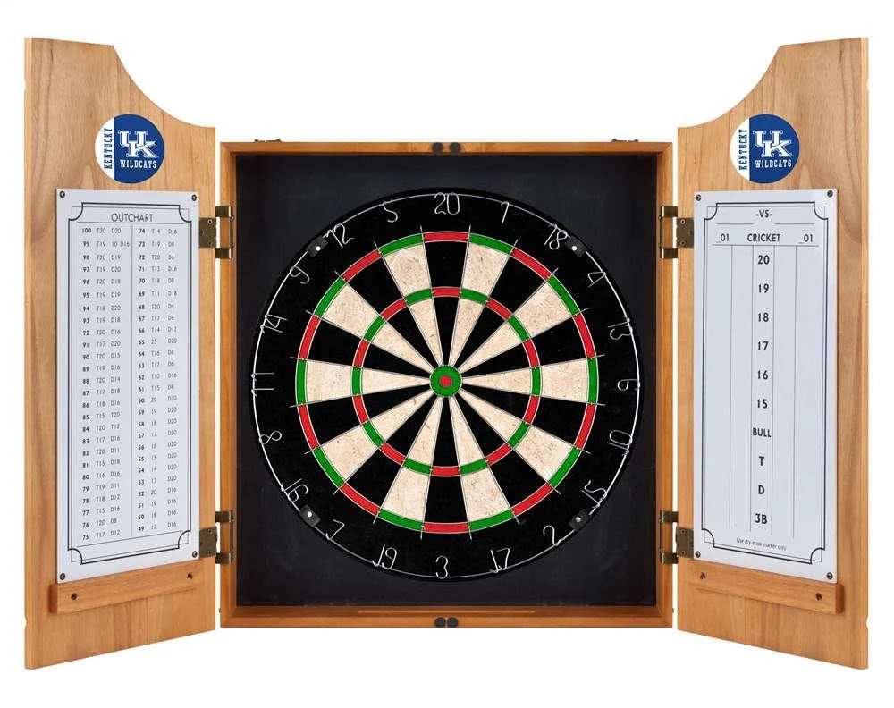 Wood Dart Cabinet Set B48426