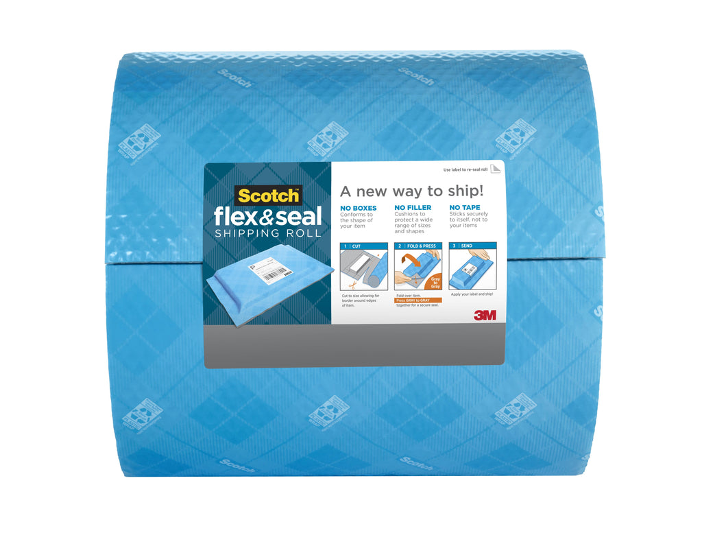 Blue/Gray Flex and Seal Shipping Roll I440
