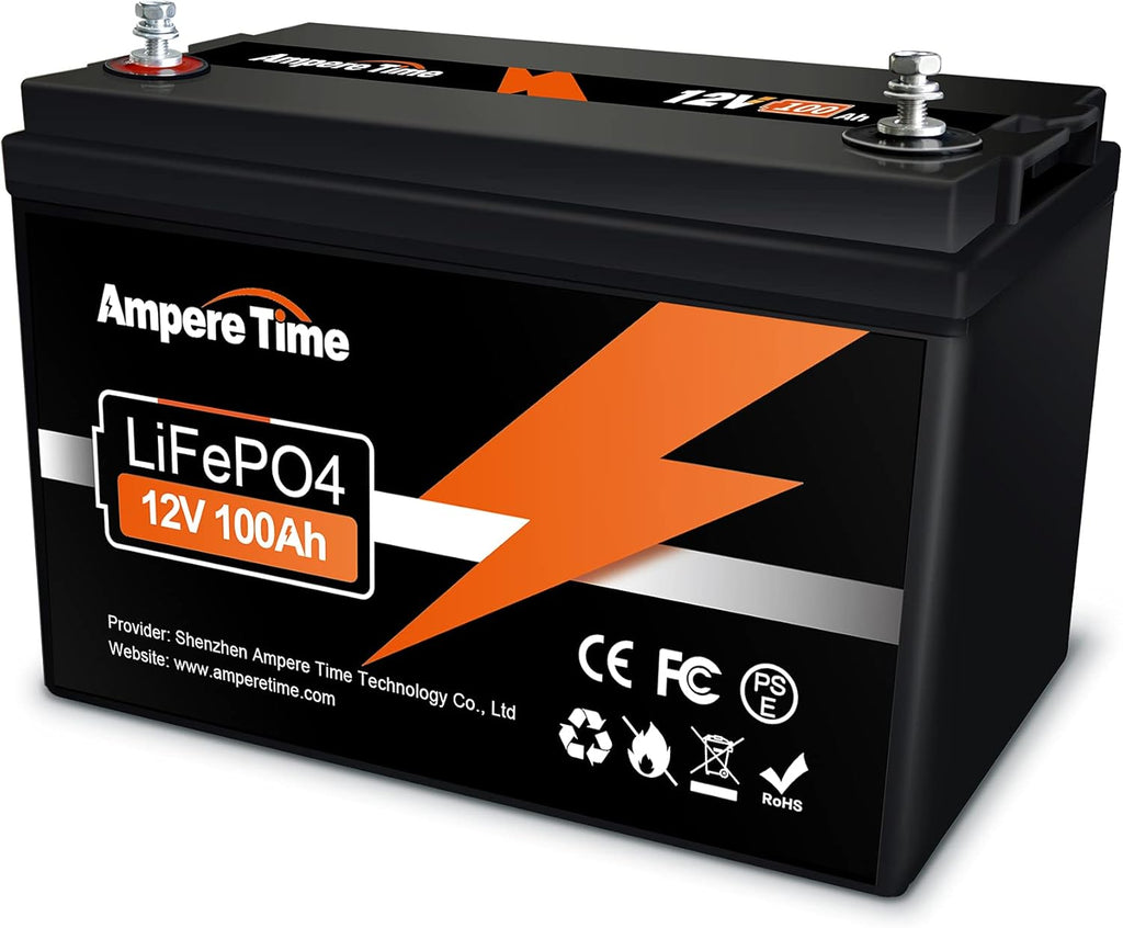 LiFePO4 Deep Cycle Battery 12V 100Ah with Built-in BMS S467713