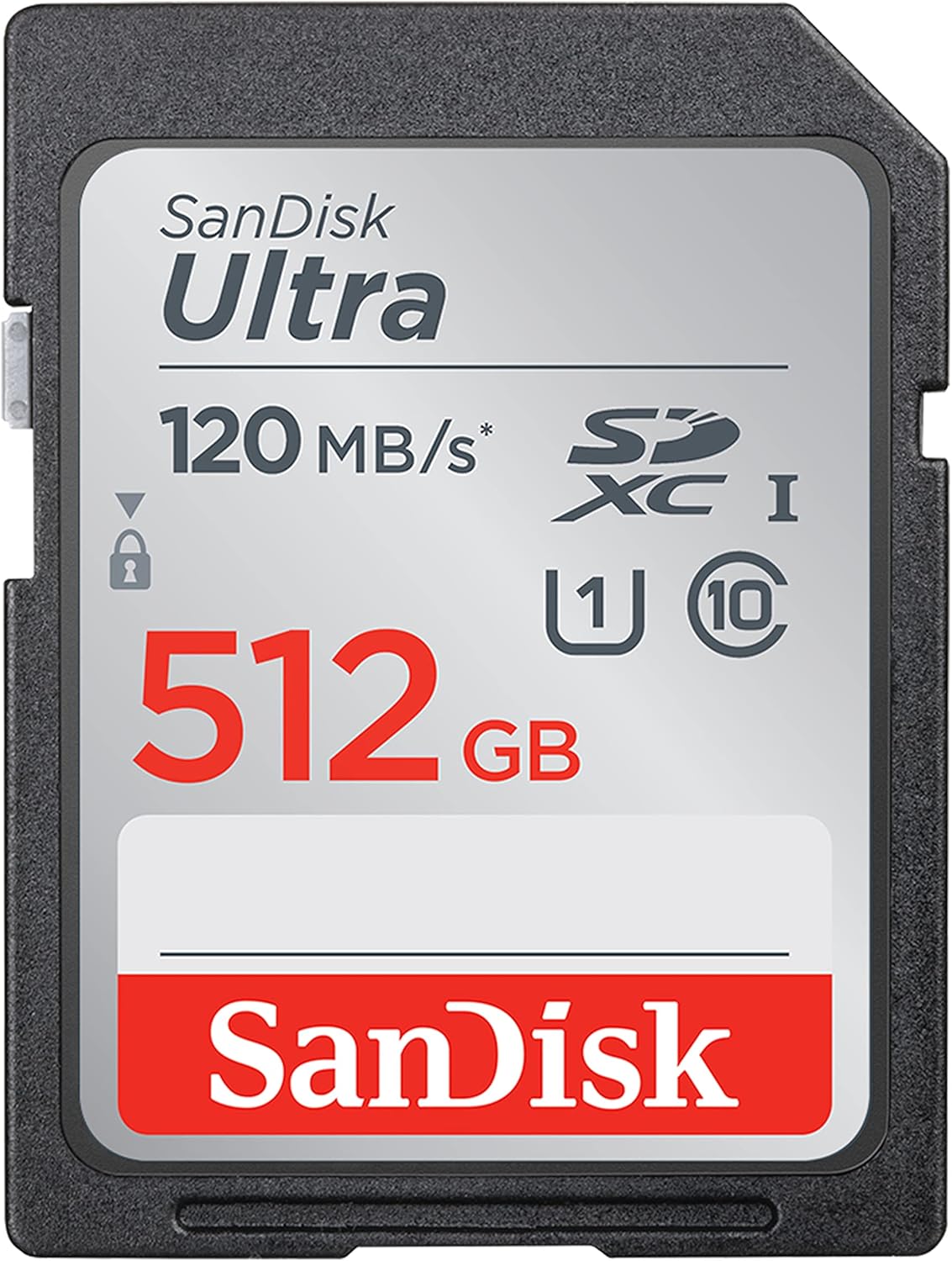 512GB Ultra SDXC UHS-I Memory Card, 120MB/s, C10, U1, SD Card, Pack of 2 E1061