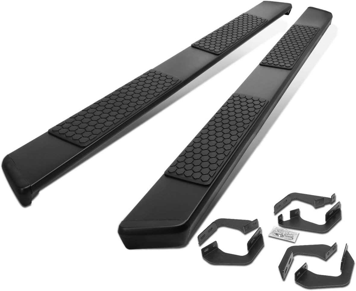 5.5 Inches Stainless Steel Black Powdercoated Side Step Nerf Bar Running Boards C8034