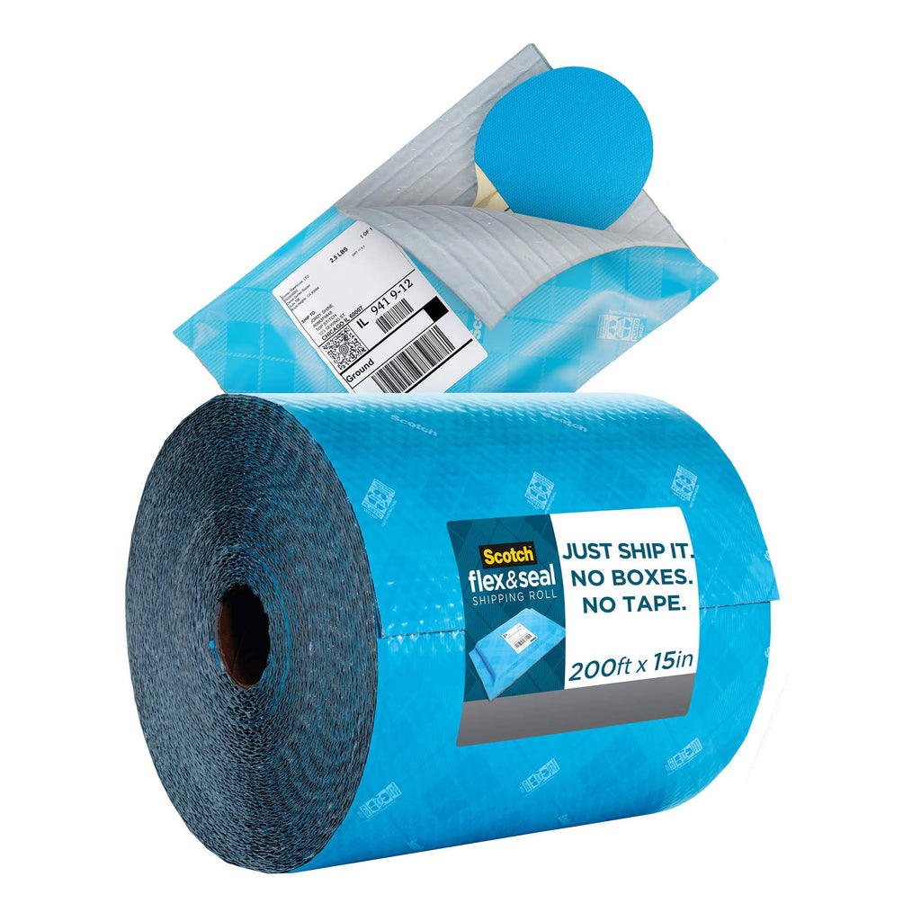 Blue/Gray Flex and Seal Shipping Roll I440