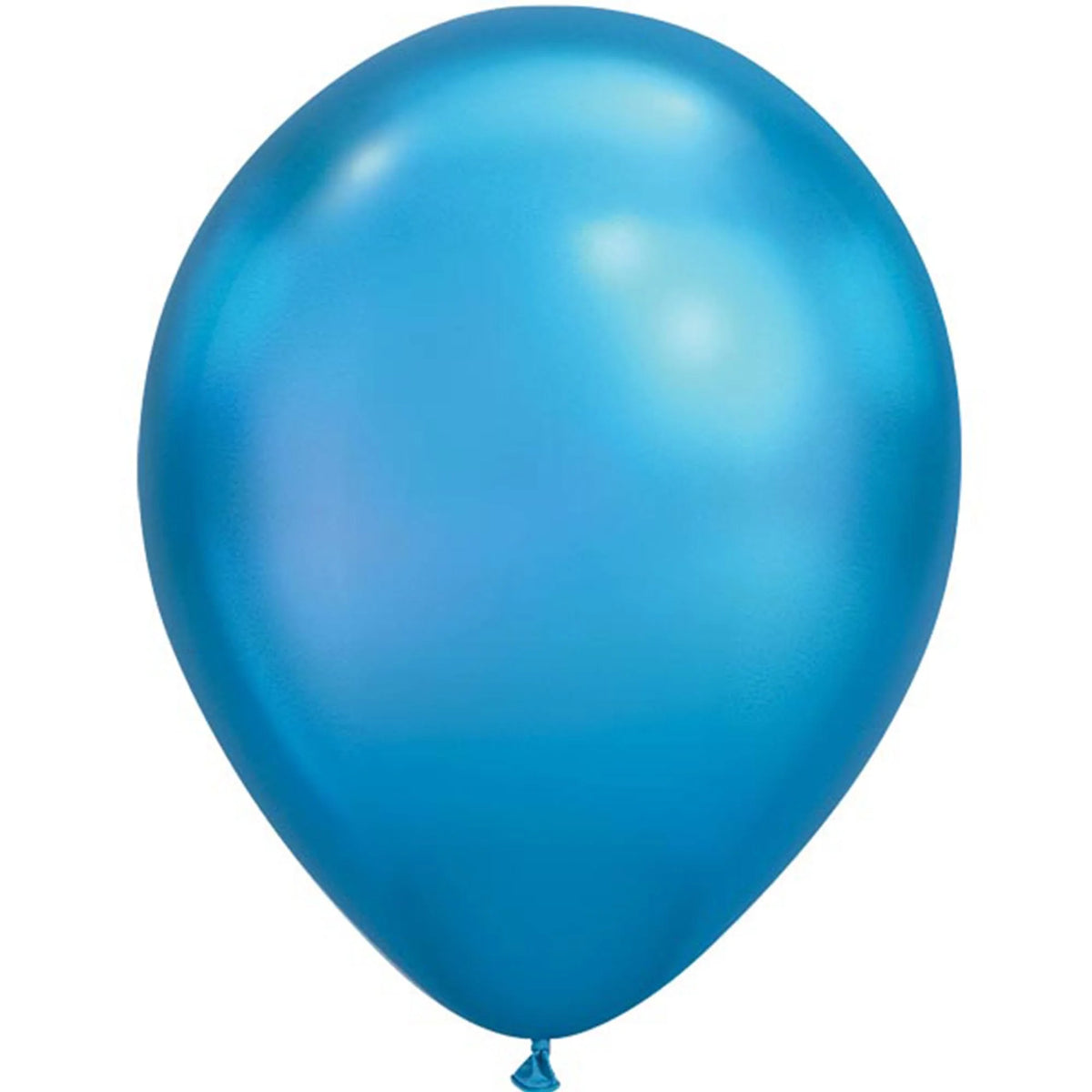 11" Chrome Blue Latex Balloons C253