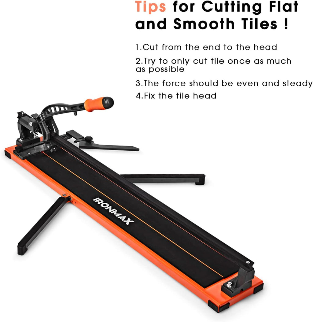 36-Inch Manual Tile Cutter with Tungsten Carbide Cutting Wheel Q967009