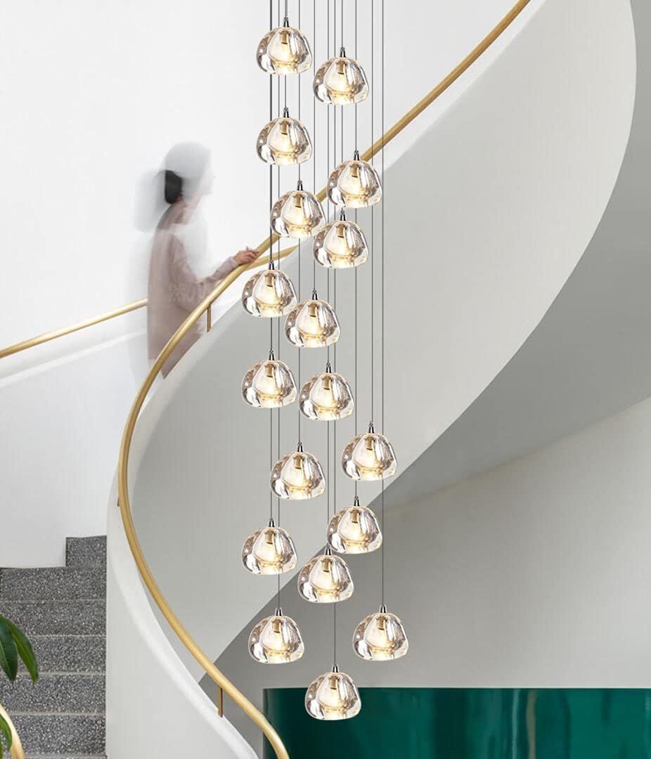 18 Lights Crystal Chandelier Pendant Light Fixture C22349