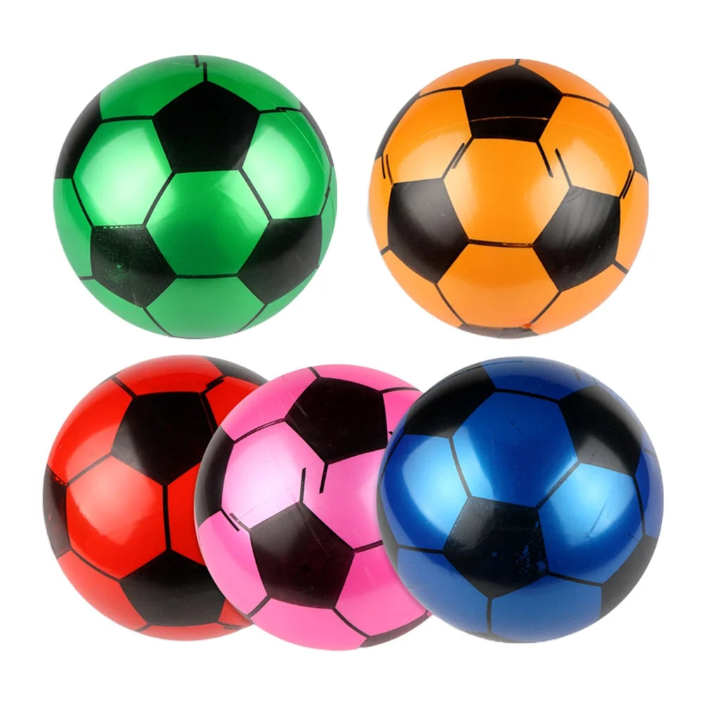 5PCS Inflatable Rubber Football Toys T596