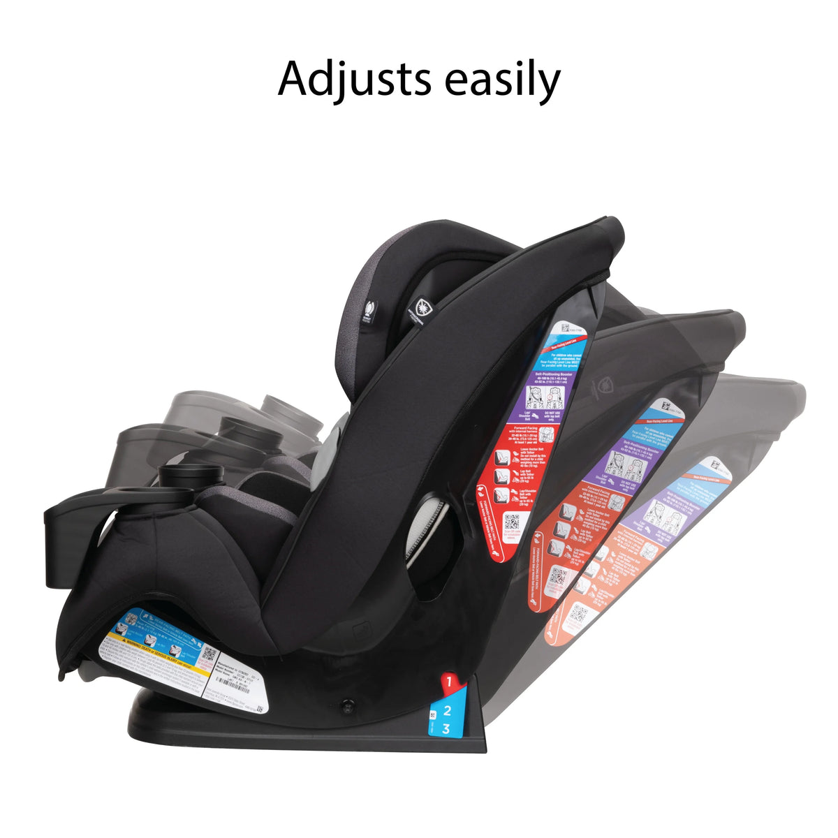 Cranberry Ice All-in-One Convertible Car Seat C7042