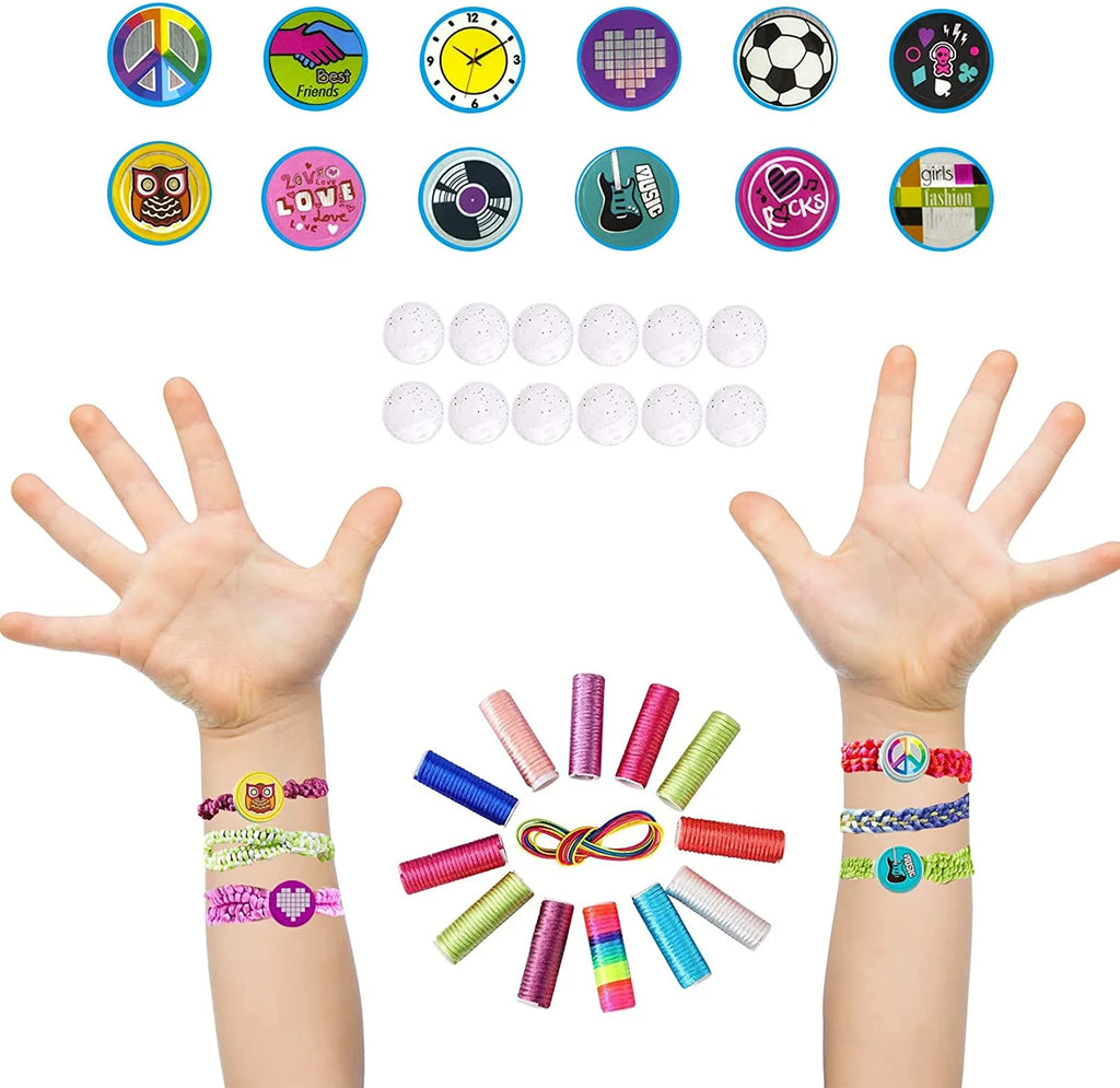 DIY Craft Kit Friendship Bracelet Making Set W12234