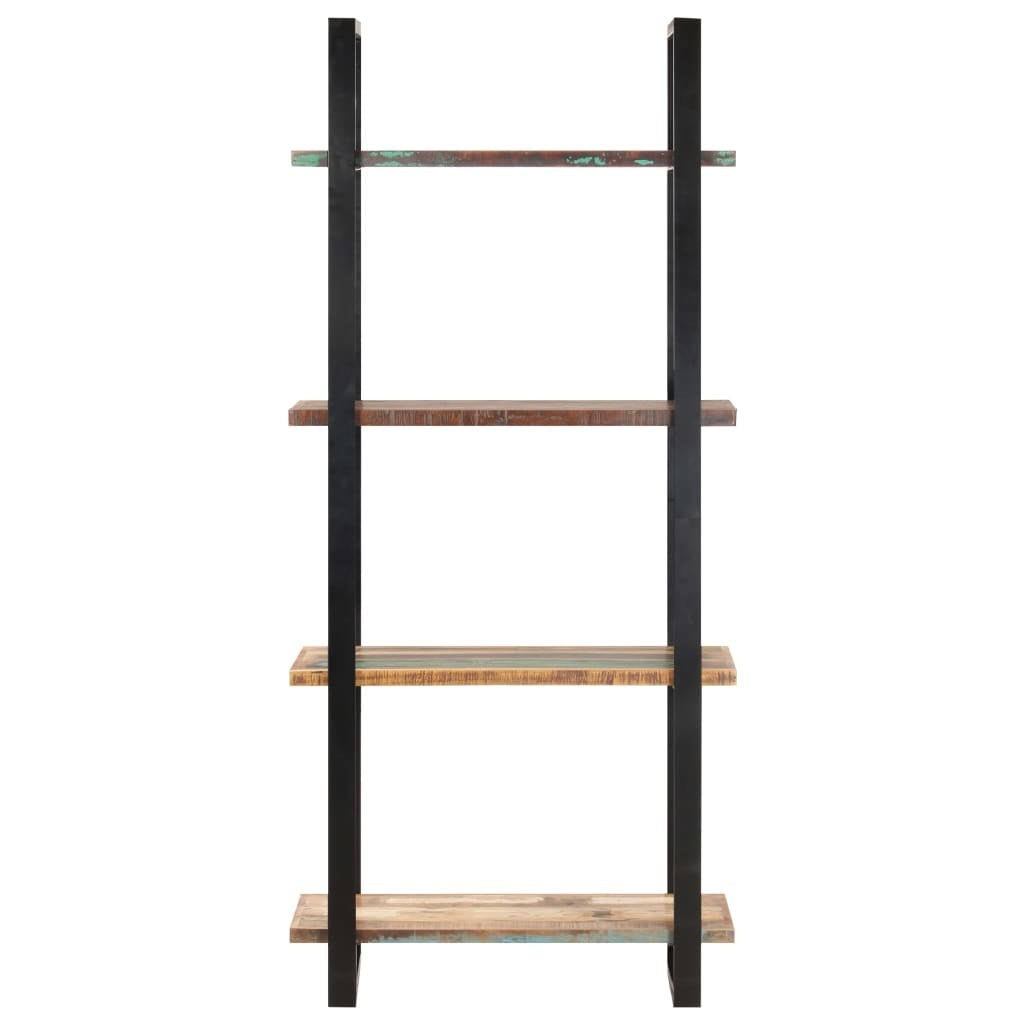 4-Tier Solid Reclaimed Wood Bookcase D602119