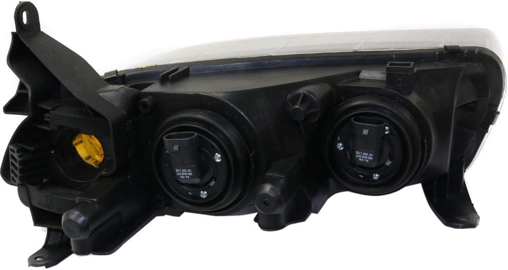 Passenger Side Headlight for Saturn L-Series Sedan 2000 2001 2002, Pack of 2 H919237