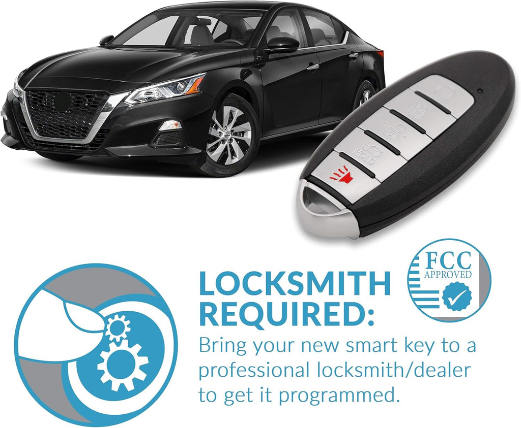Pack of 2 Proximity Smart Key for Nissan X87412