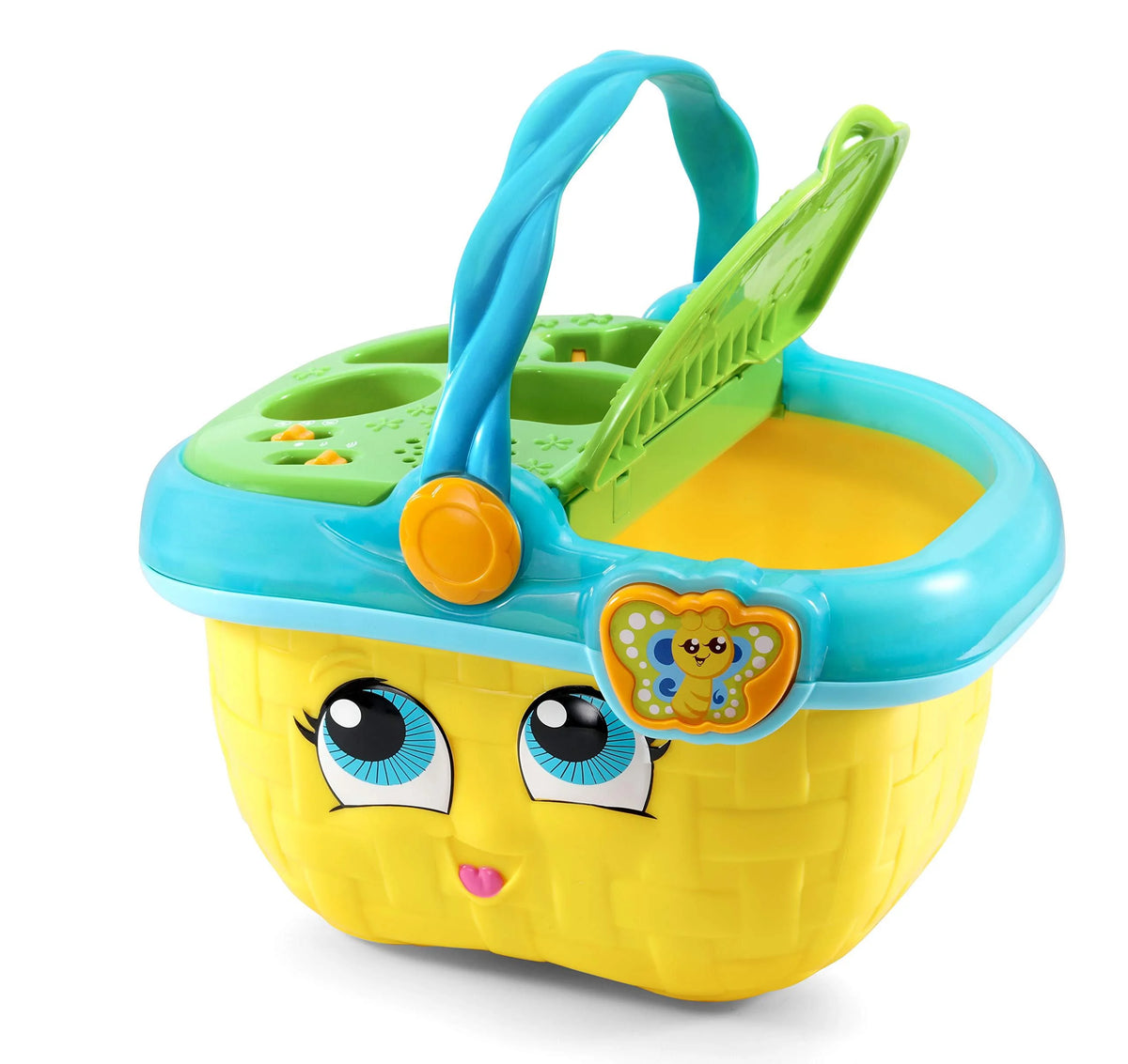 Yellow Shapes and Sharing Picnic Basket L375