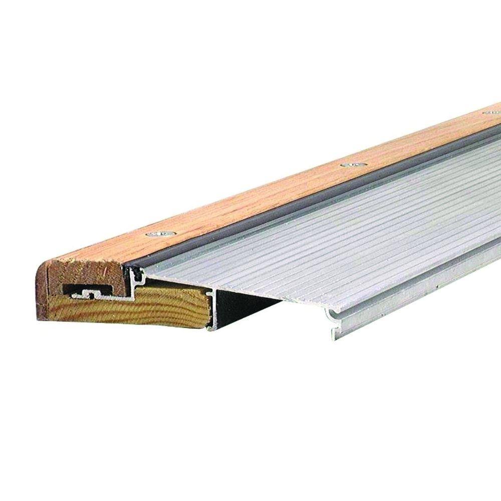 Brown Aluminum and Hardwood Inswing Threshold T201