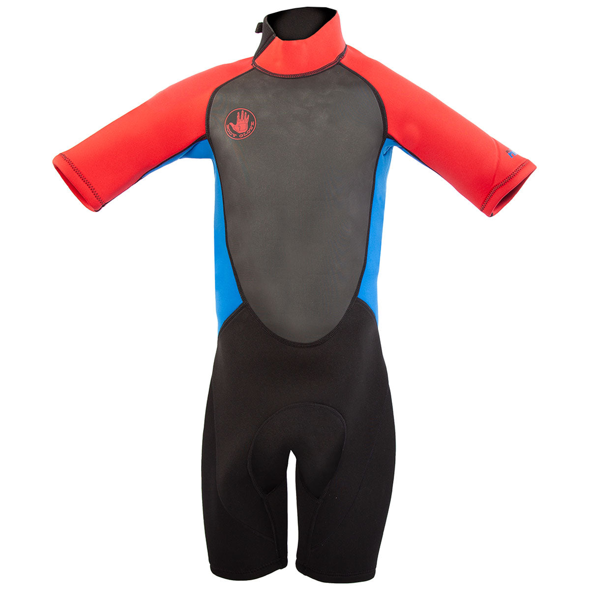 Youth Back Zip Short Sleeve Spring Suit Q853228