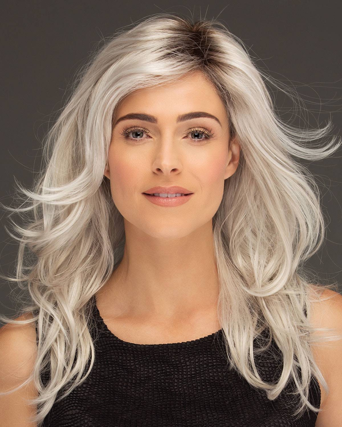 Icy Shadow Synthetic Lace Front Wig W817