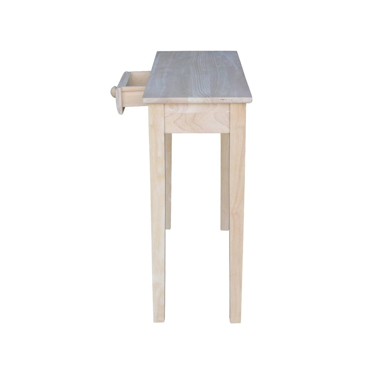 Unfinished Single-Drawer Hall Table D11540