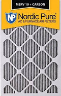 16x20x4 Pleated MERV 10 Carbon AC Furnace Filters Qty 6 B688542