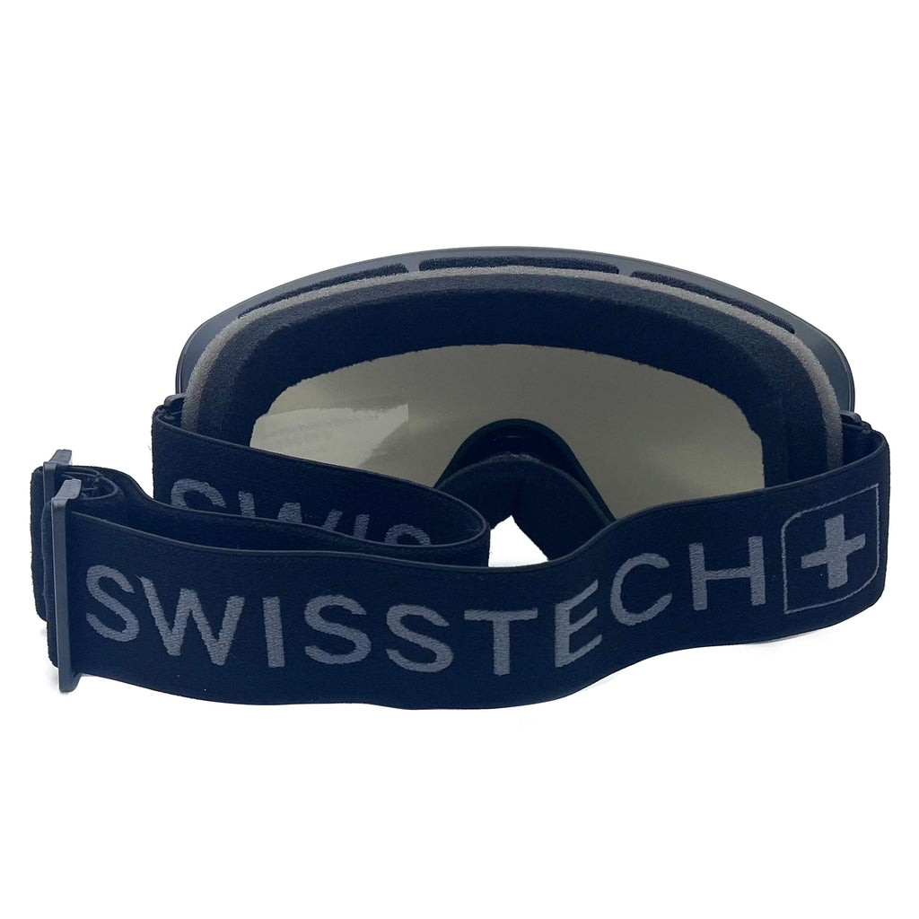 Rimless Ski Goggle Black Strap C7768